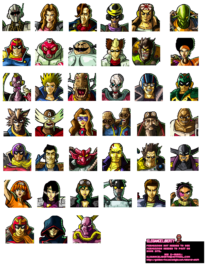 F-Zero Climax (JPN) - Pilot Profiles