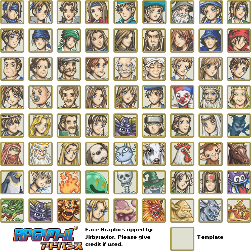 RPG Maker Advance - Faces