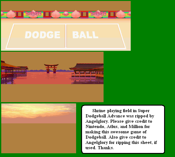 Super Dodgeball Advance - Shrine