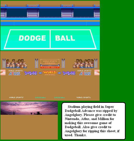 Super Dodgeball Advance - Stadium