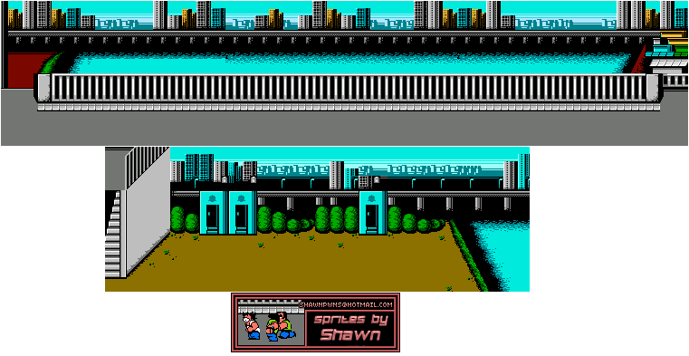 River City Ransom / Street Gangs - Capital Avenue Bridge