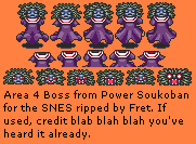 Power Soukoban (JPN) - Level 4 Boss