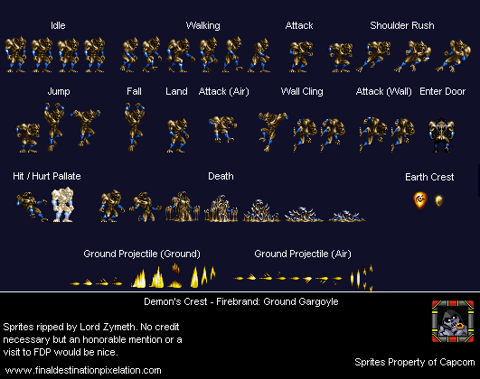 Demon's Crest - Firebrand (Ground)