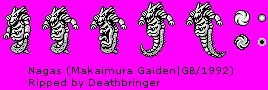 Makaimura Gaiden: The Demon Darkness - Nagas