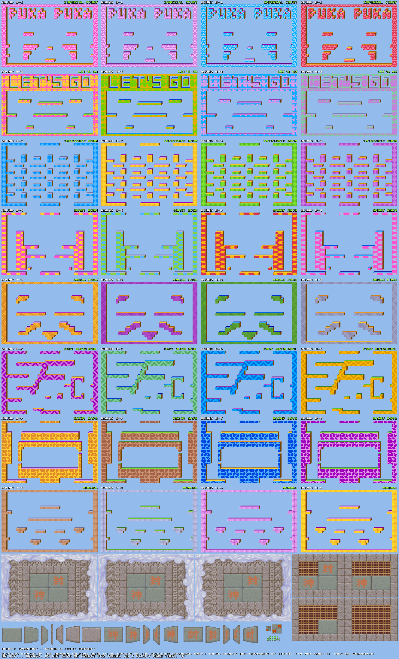 Bubble Symphony / Bubble Bobble II - Round B (KiKi KaiKai)