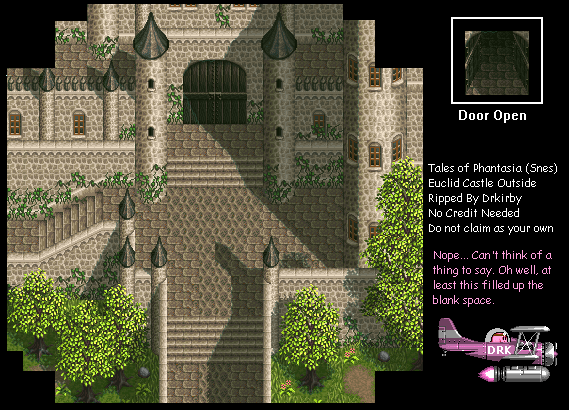 Tales of Phantasia (JPN) - Euclid Castle Outside