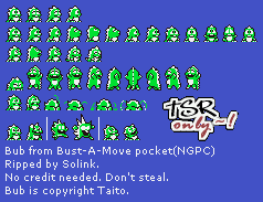 Bust-a-Move Pocket / Puzzle Bobble Mini - Bub
