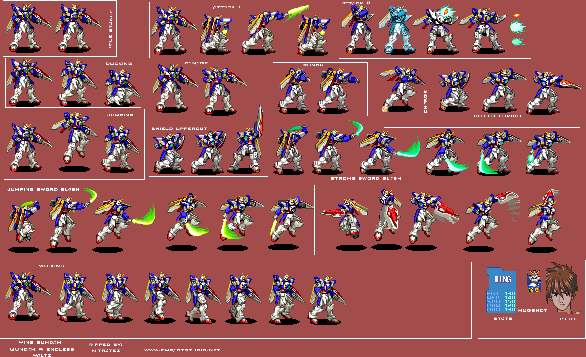 Gundam Wing: Endless Duel (JPN) - XXXG-01W Wing Gundam