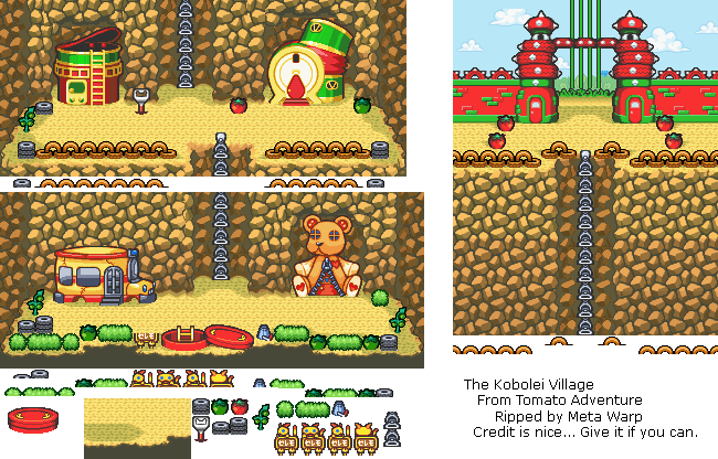 Tomato Adventure (JPN) - Kobolei Village