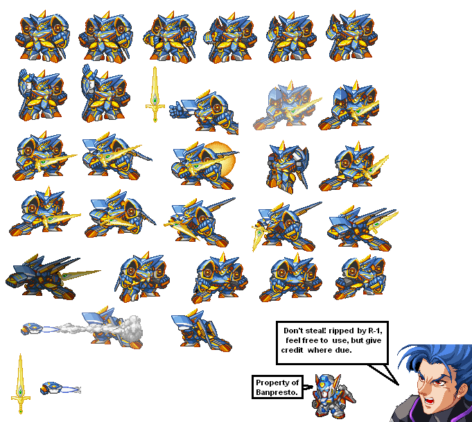 Super Robot Wars Original Generations 2 - Grungust