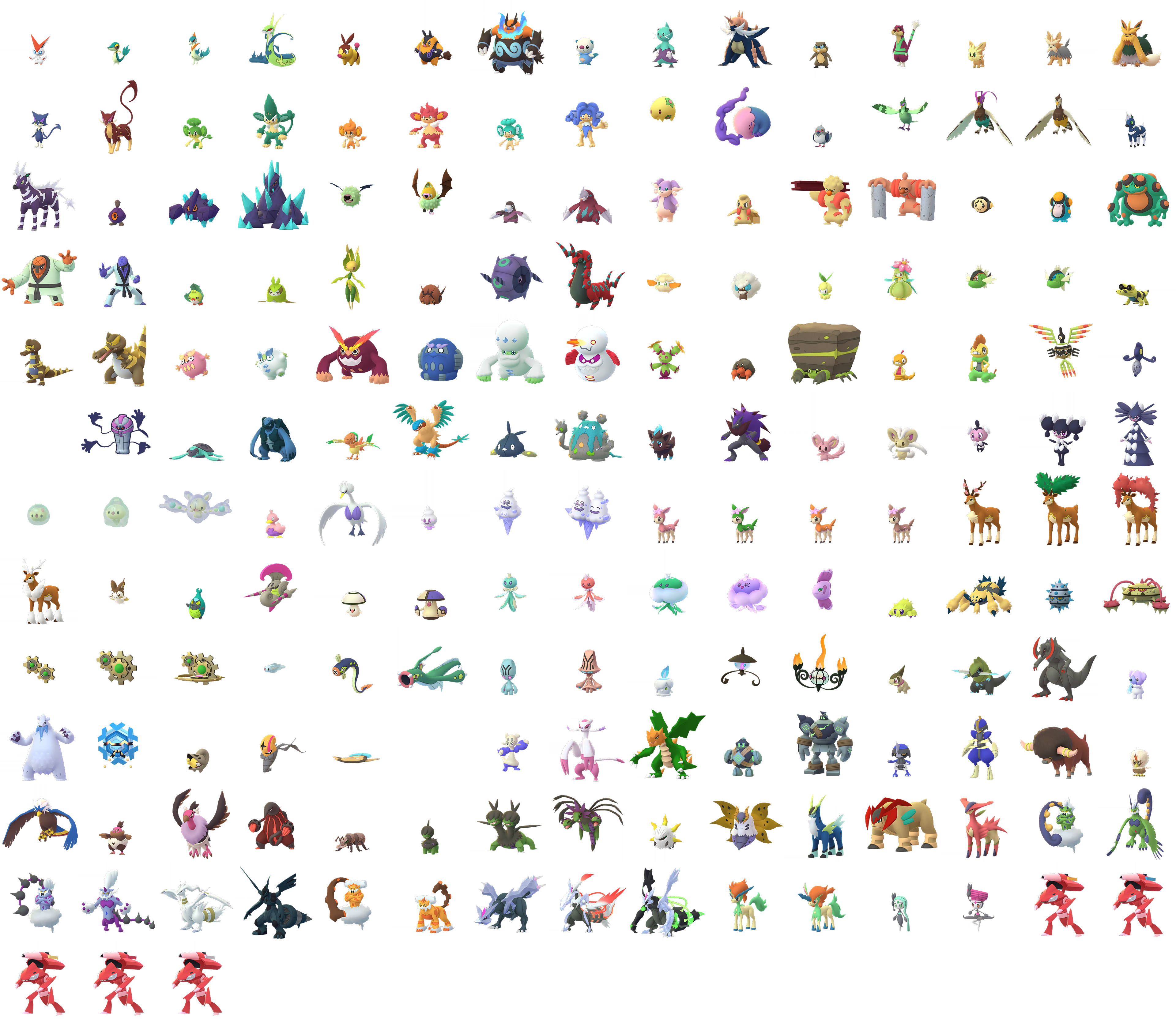 Pokémon (5th Generation, Shiny)