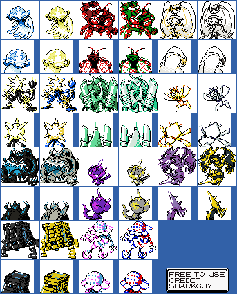 Ultra Beasts (G/S/C-Style)