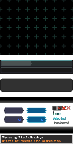 Pokémon Black 2 / White 2 - Options Screen