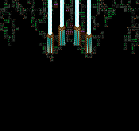 Mana Fortress F4 (Mech Rider's Boss Area, Background A)