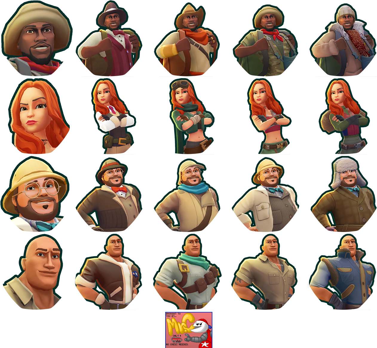 Character Icons