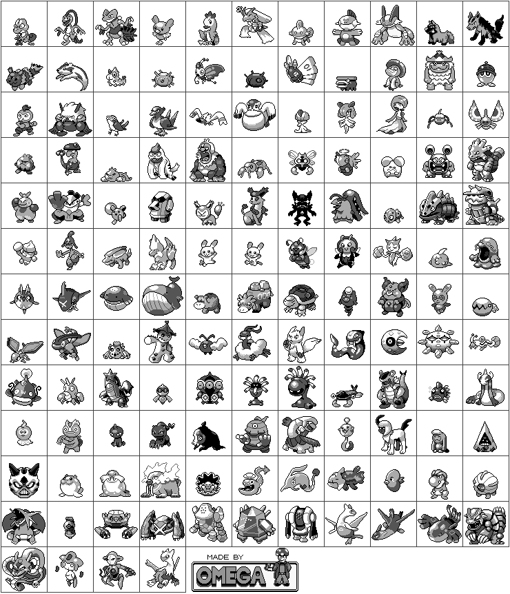 Hoenn Pokémon (R/B/Y-Style)