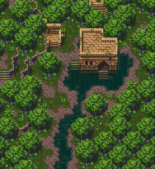 Trials of Mana (JPN) - Pedda (Exterior, East)