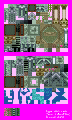 Secret of Mana - Tree Palace & Grand Palace (Exterior)