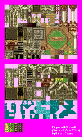 Secret of Mana - Moon Palace (Exterior)