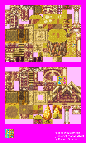 Secret of Mana - Light Palace (Exterior)