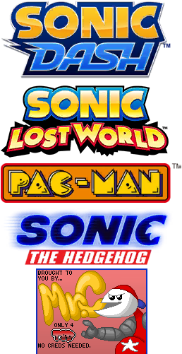 Sonic Dash - Boss Logos