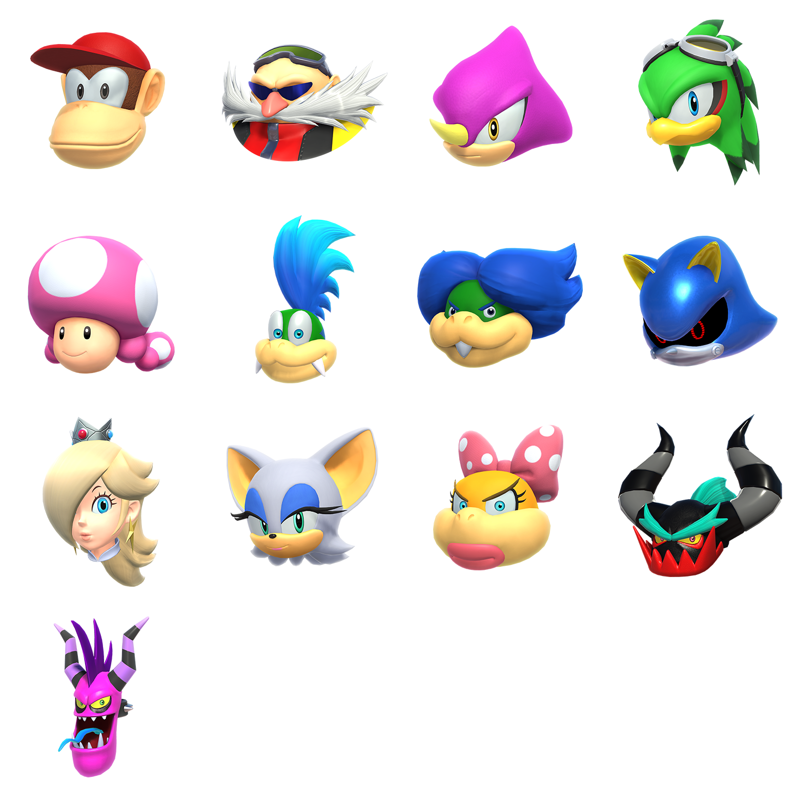 Unlockable Character Icons