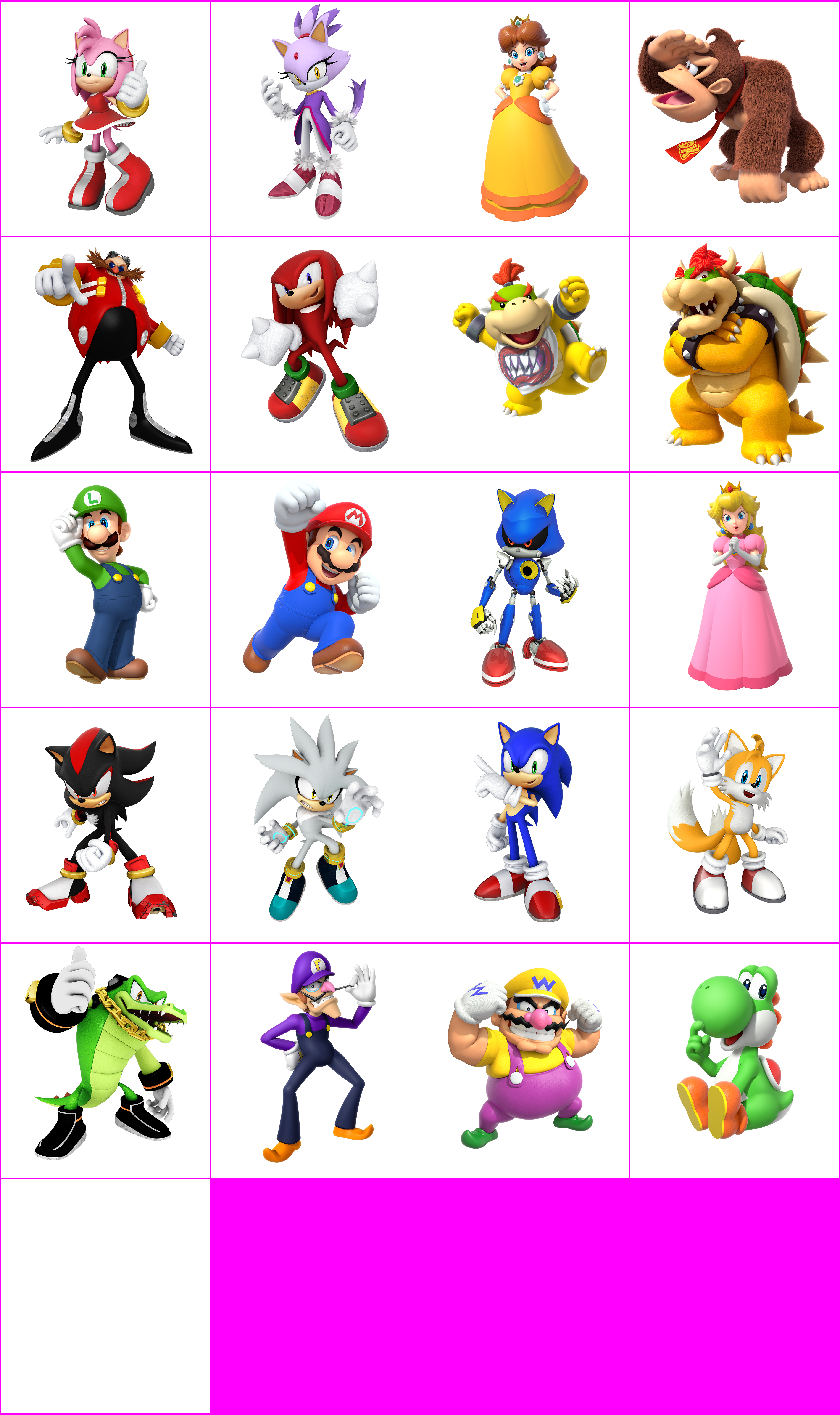 Mario & Sonic at the Olympic Games Tokyo 2020 - Companion Portraits