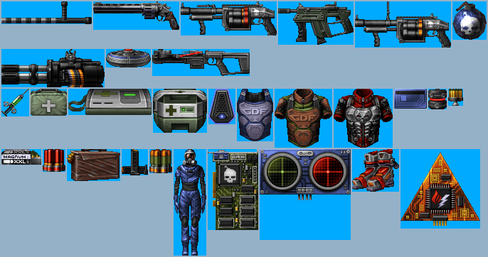 Ion Fury - Items