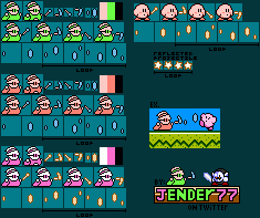 Kirby Customs - Simirror & Mirror Kirby (Kirby's Adventure-Style)