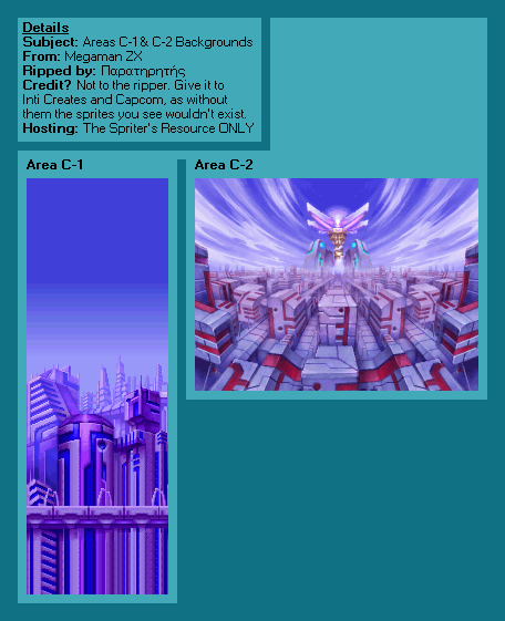 Mega Man ZX - Areas C-1 & C-2