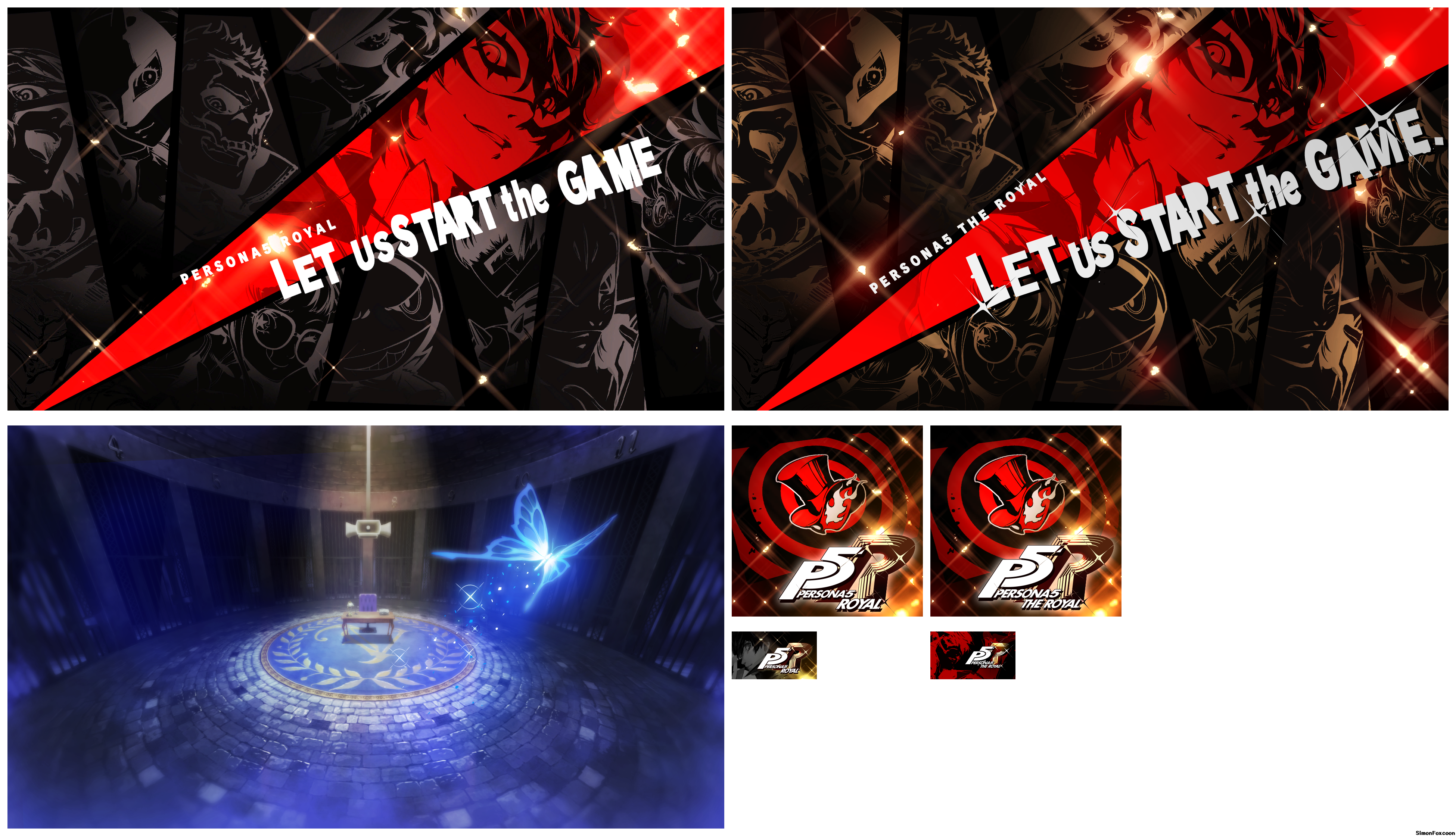 Persona 5 Royal - Game Icon, Save Files, & Live Area