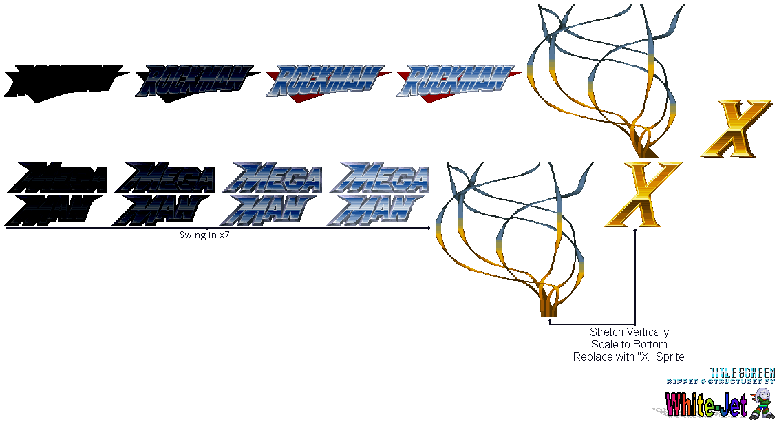 The Spriters Resource Full Sheet View Mega Man X Title Screen Effects The Spriters Resource Full Sheet View Mega Man X Title Screen Effects