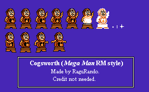 Cogsworth (Mega Man NES Robot Master-Style)