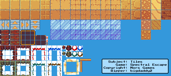 Spectral Escape - Tileset