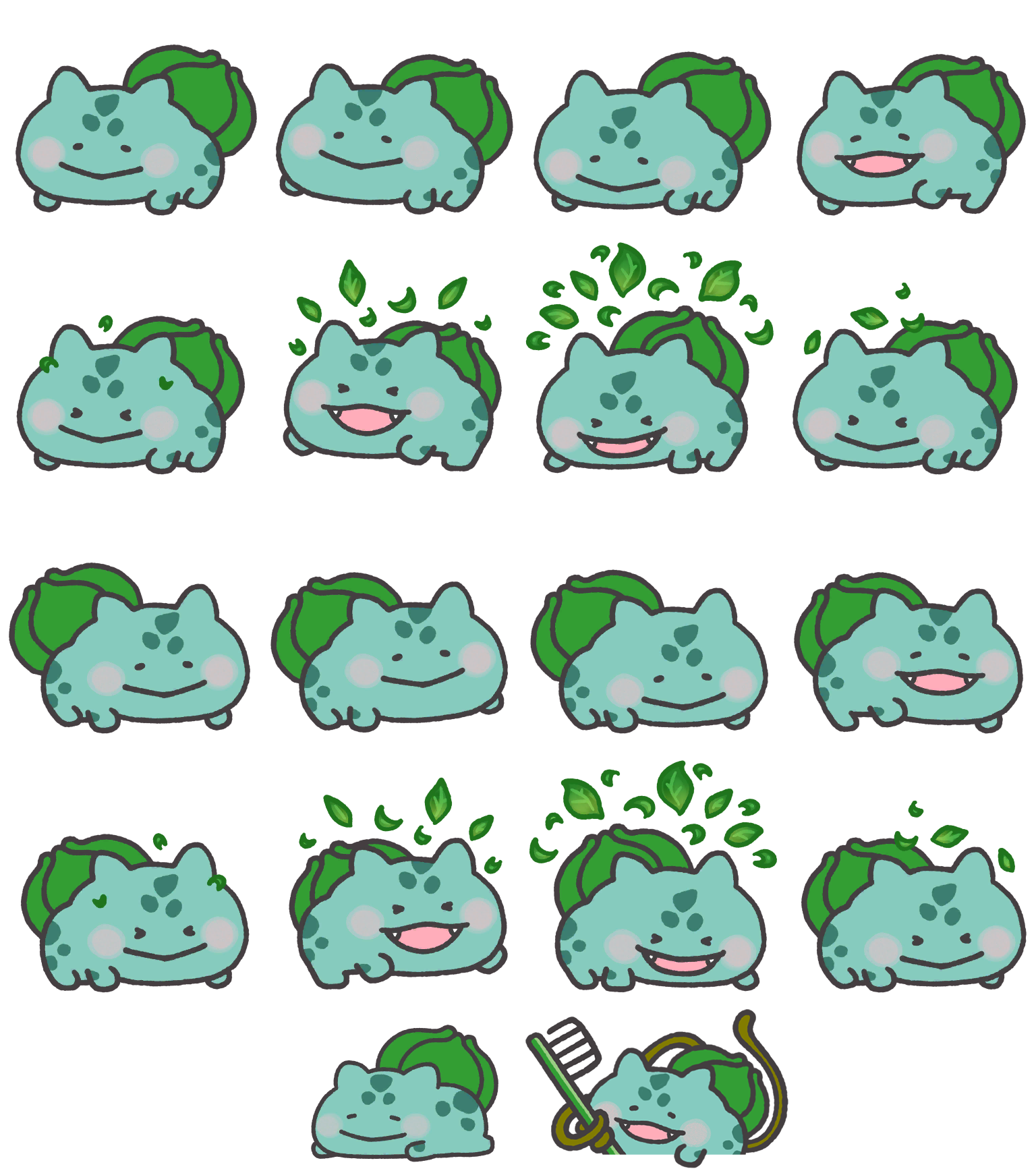 Pokémon Smile - #001 Bulbasaur