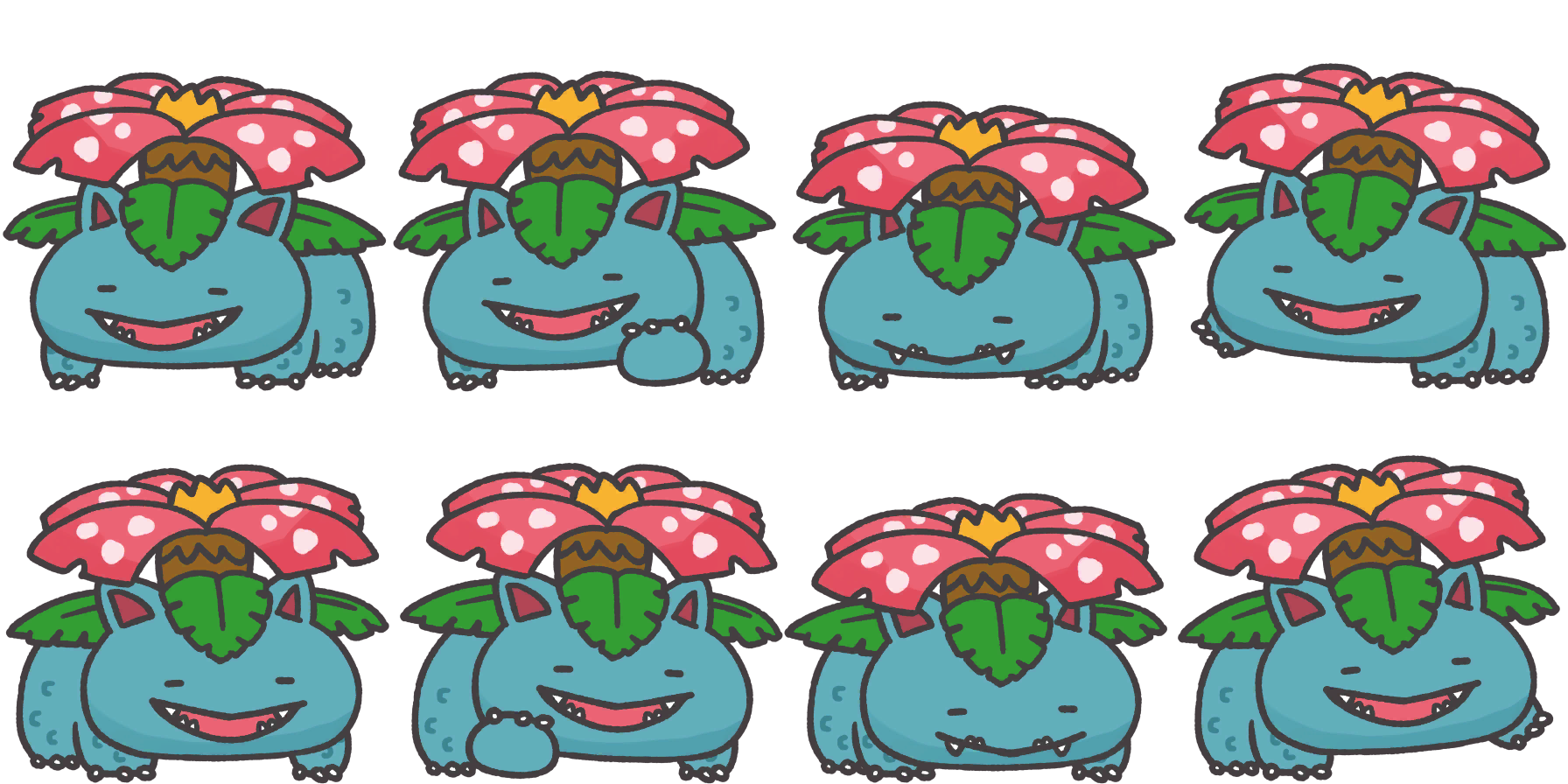 Pokémon Smile - #003 Venusaur