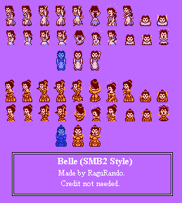 Belle (Super Mario Bros. 2 NES-Style)