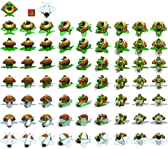 Diddy Kong Pilot (Prototype) - K. Rool