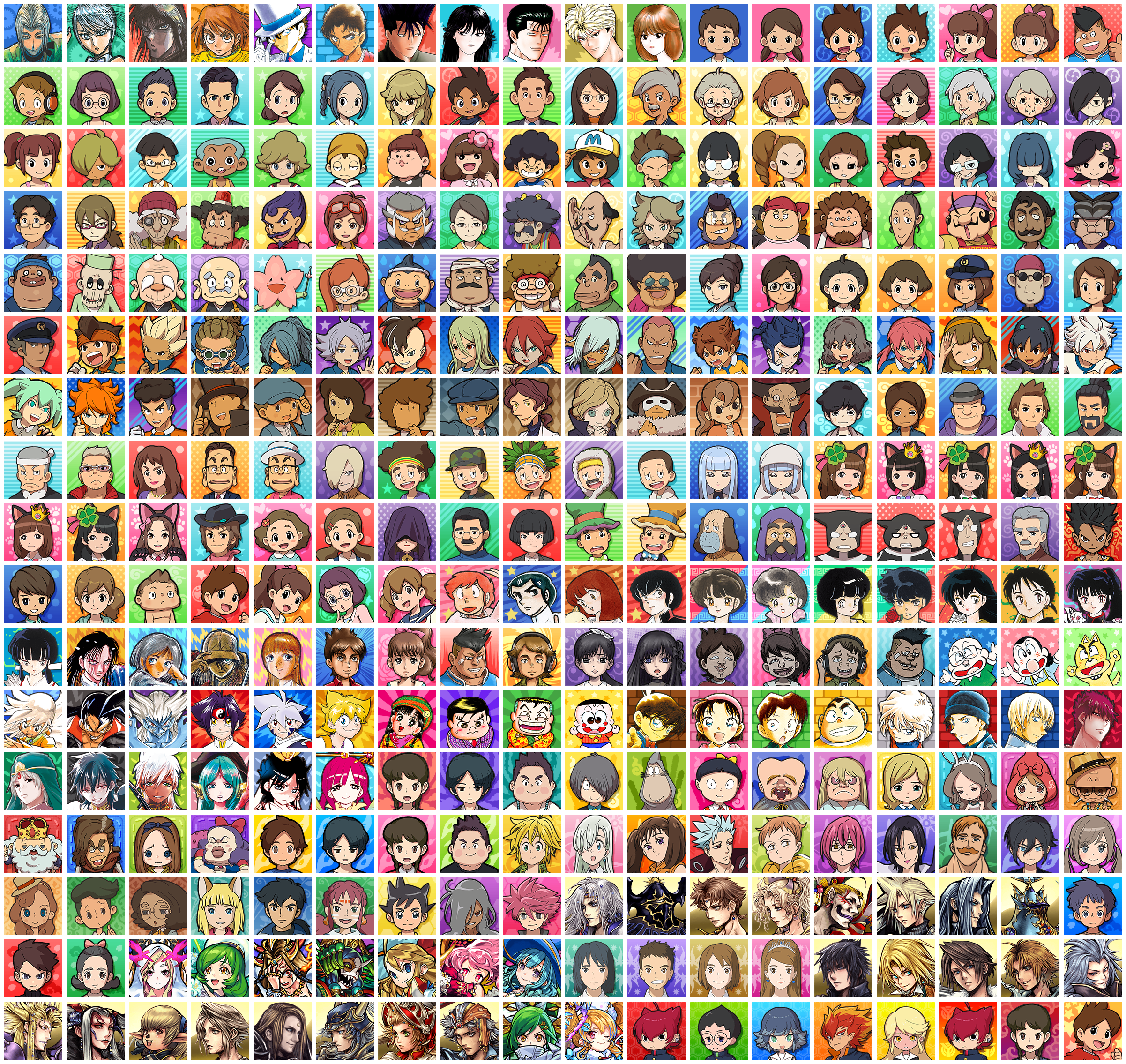 Character Icons