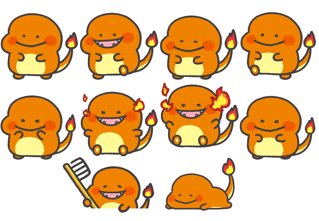 Pokémon Smile - #004 Charmander