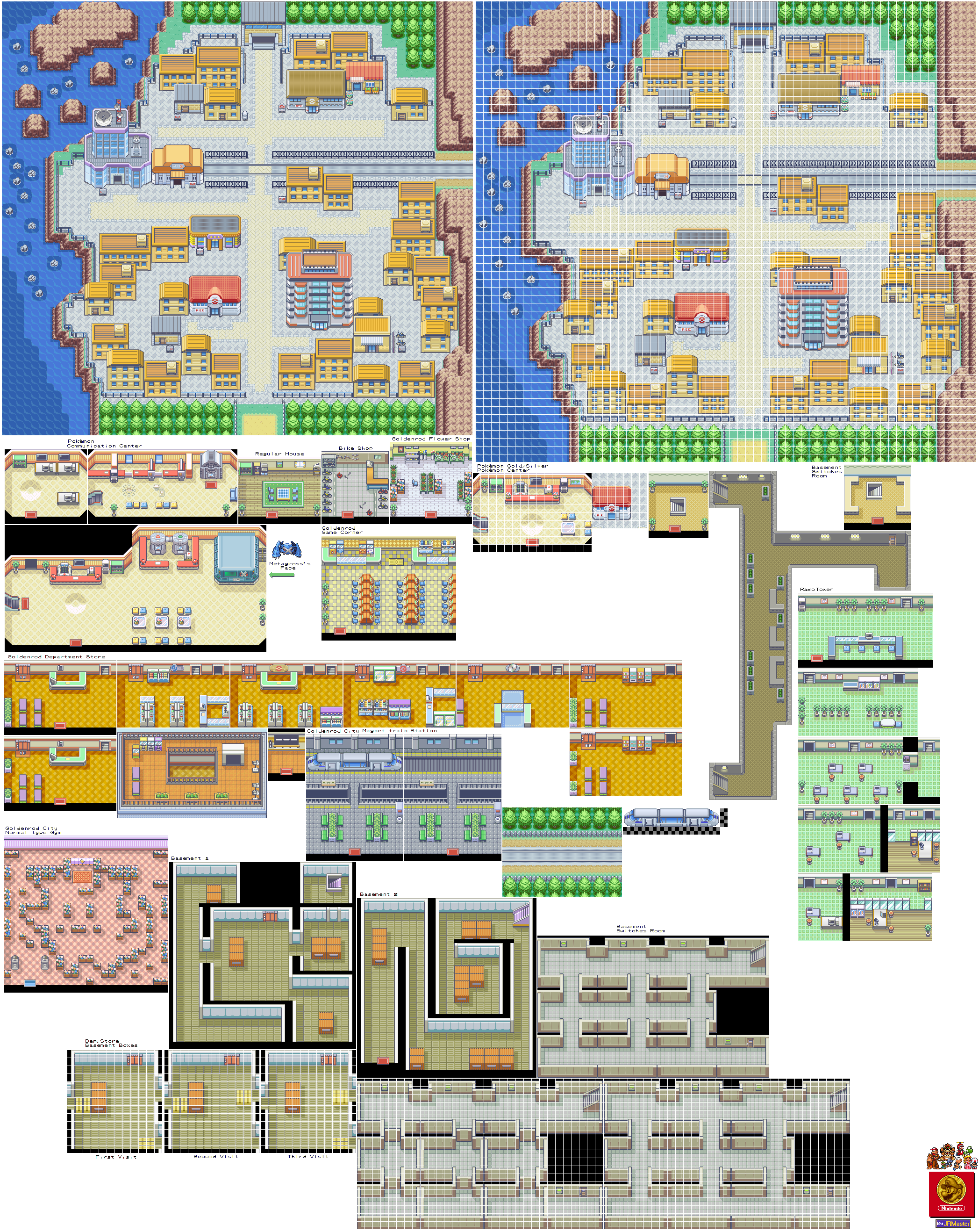 Goldenrod City (GBA-Style)