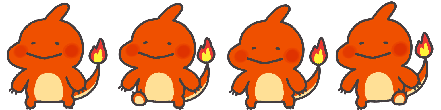 Pokémon Smile - #005 Charmeleon