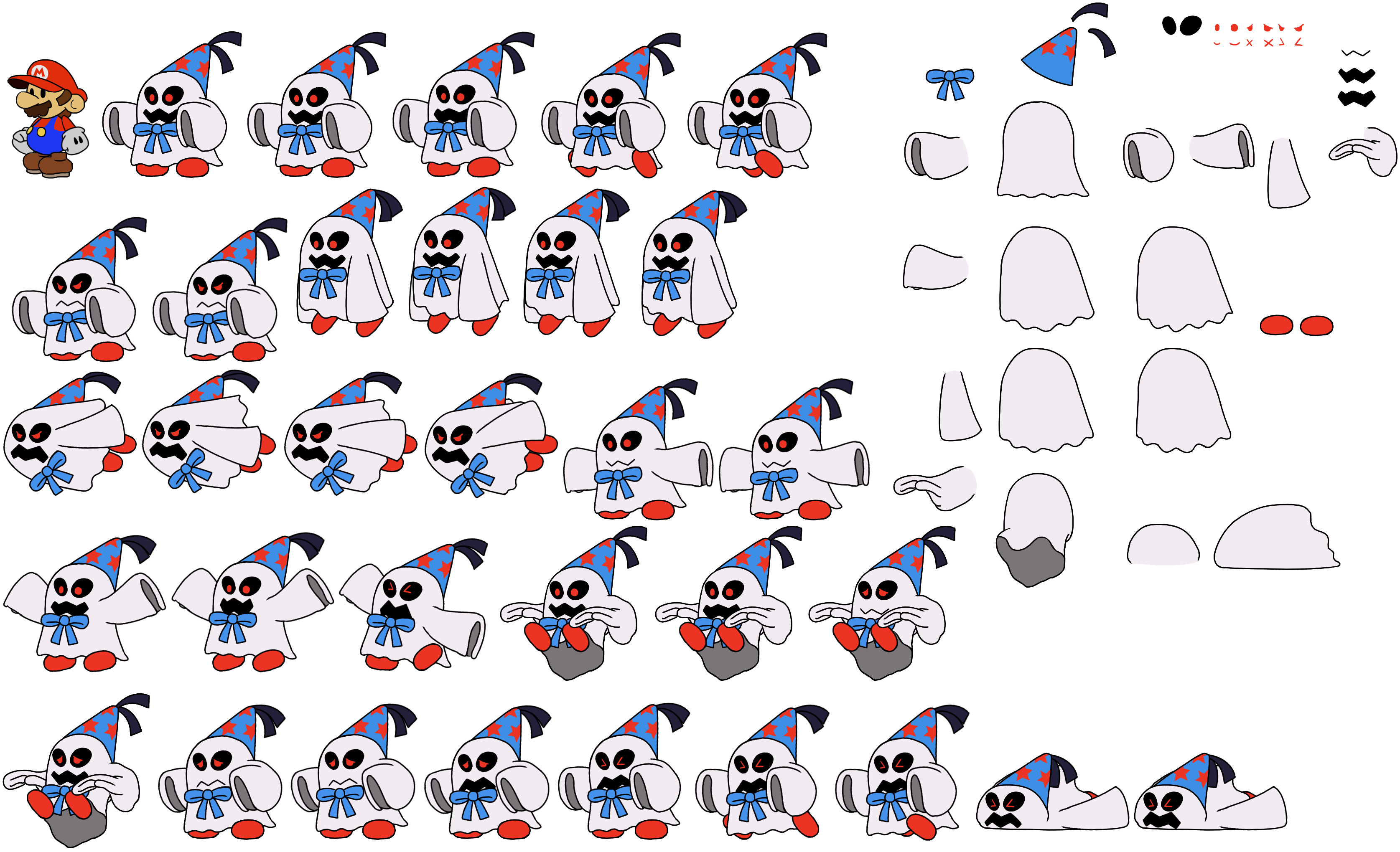 Doopliss (Paper Mario-Style)