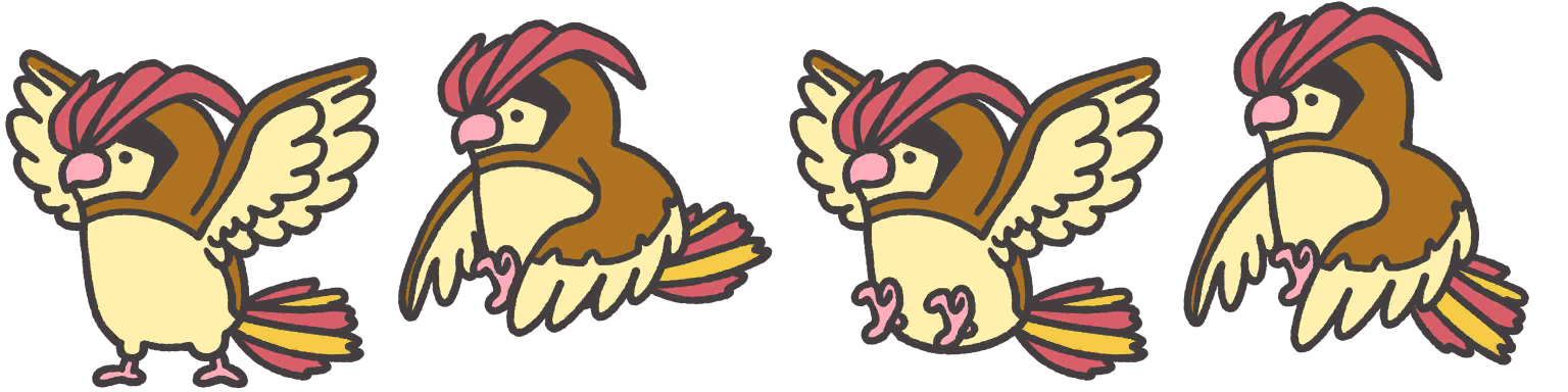 Pokémon Smile - #017 Pidgeotto