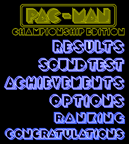 Pac-Man Championship Edition (Namco Museum Archives / Namcot Collection) - Title Cards