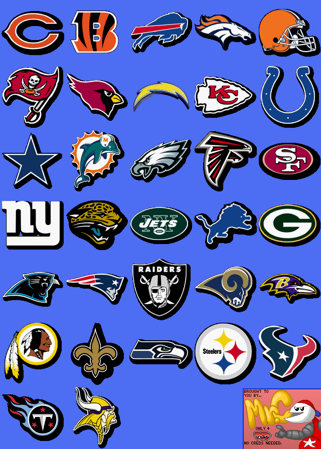 Madden NFL 08 - Team Logos