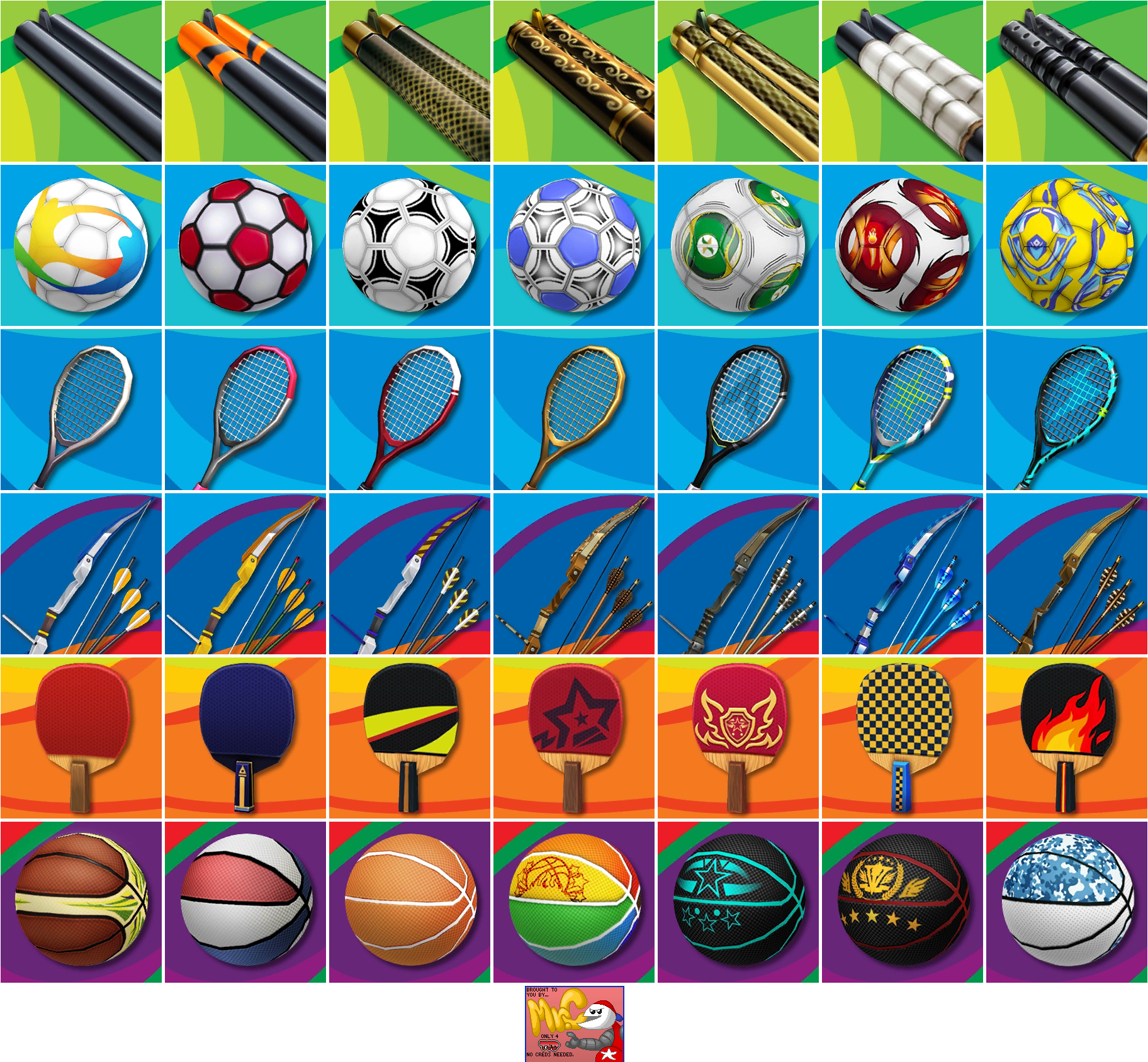 Equipment Icons