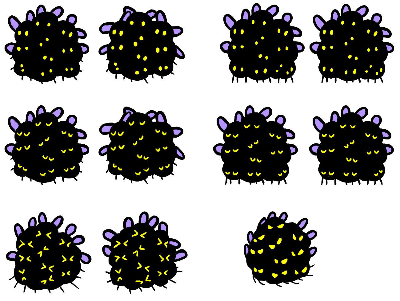 Mothfly Cluster