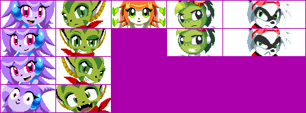 Unused Character Save Slot Potraits