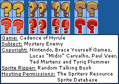 Cadence of Hyrule: Crypt of the NecroDancer Featuring The Legend of Zelda - Mystery Enemy